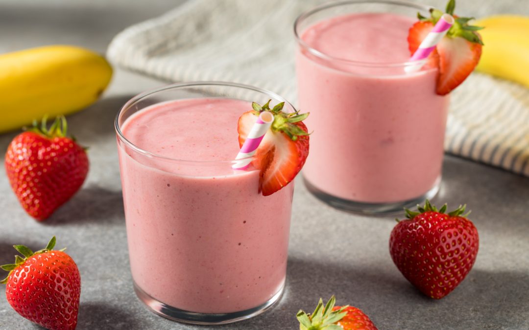 Erdbeer-Bananen-Shake