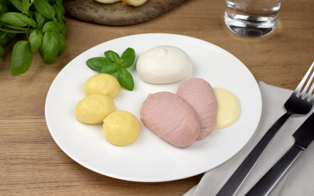 Lachs mit Maisgemüse und Reis