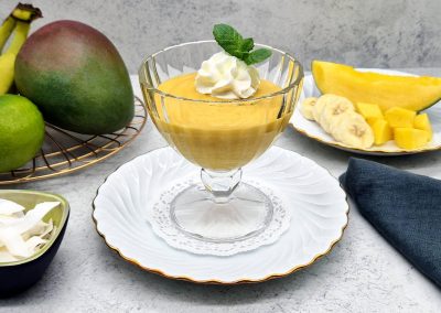 Mango-Kokos-Dessert