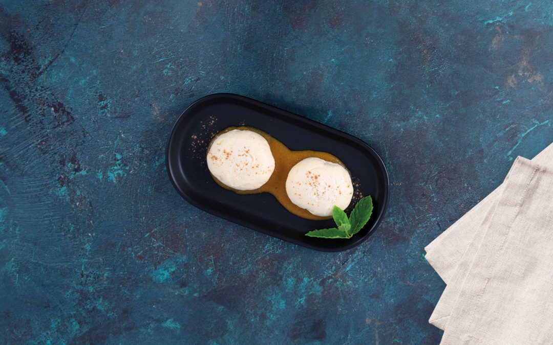 Apfel-Quark-Küchlein mit Zimt und Zucker