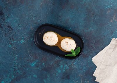 Apfel-Quark-Küchlein mit Zimt und Zucker