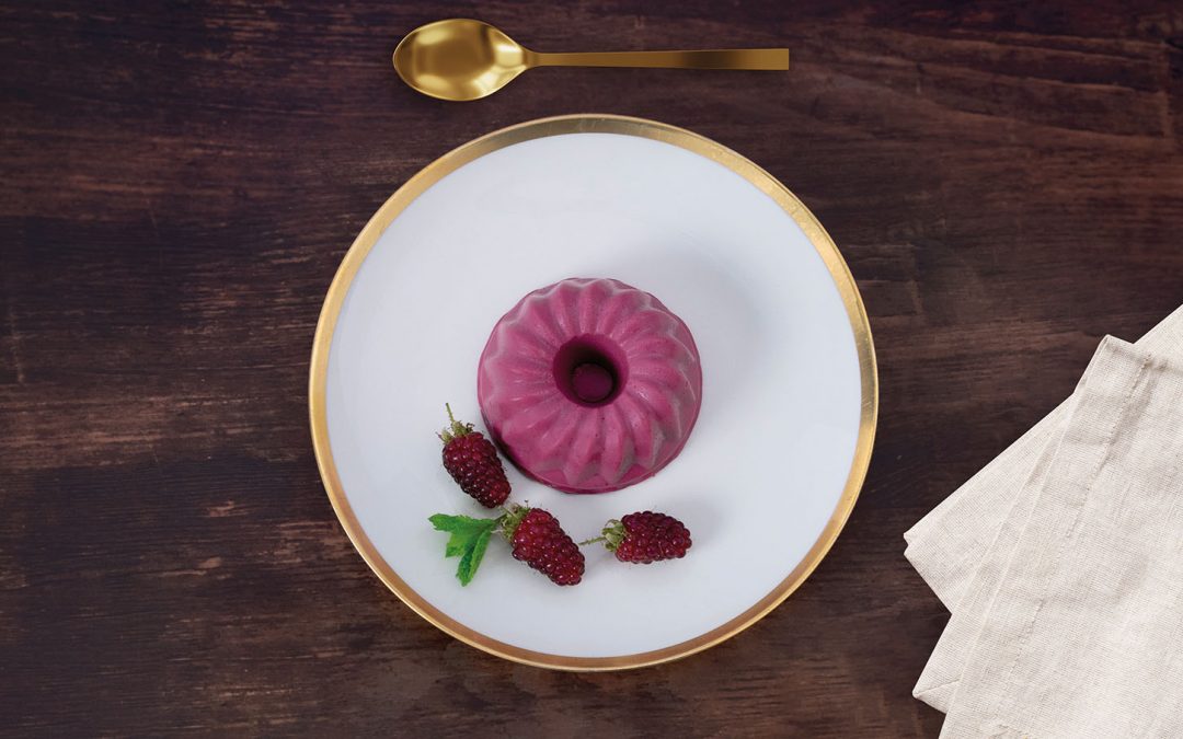 Himbeerpudding mit Tonkabohne