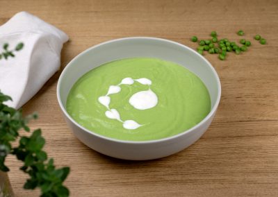 Erbsensüppchen mit Minze