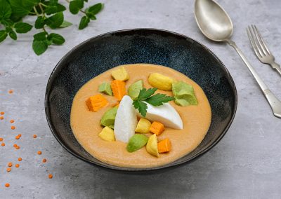 Linsencurry mit Gemüse