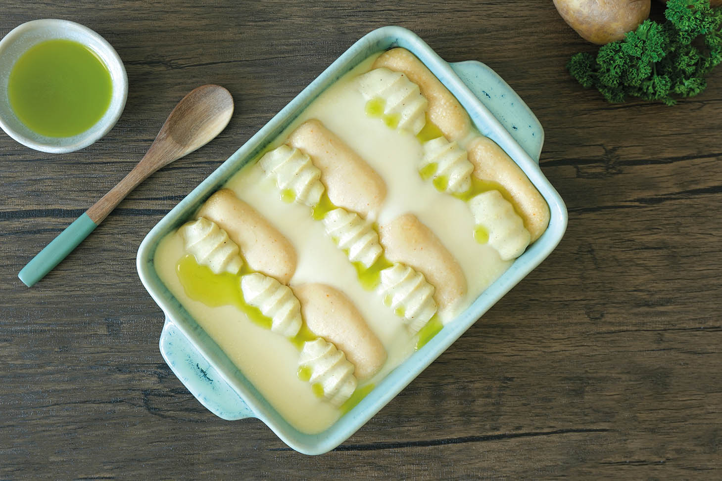 Rezeptidee Hähnchen-Wirsing-Auflauf