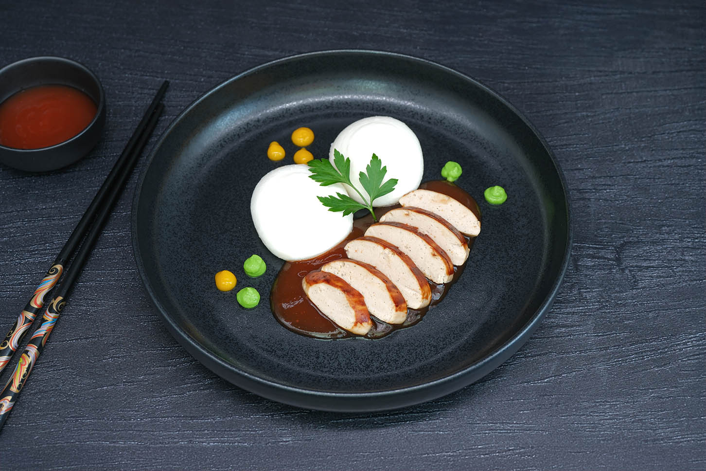 Rezept Hähnchen süß-sauer mit Reis