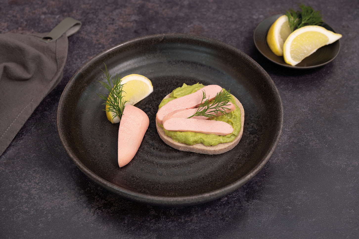 Rezept Stulle mit Avocado und Lachs für feinst pürierte Kost