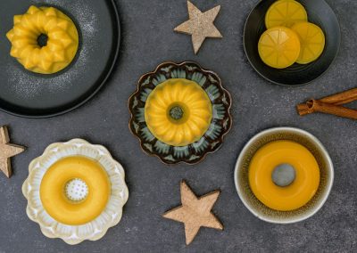 Exotisches Weihnachts-Panna-Cotta